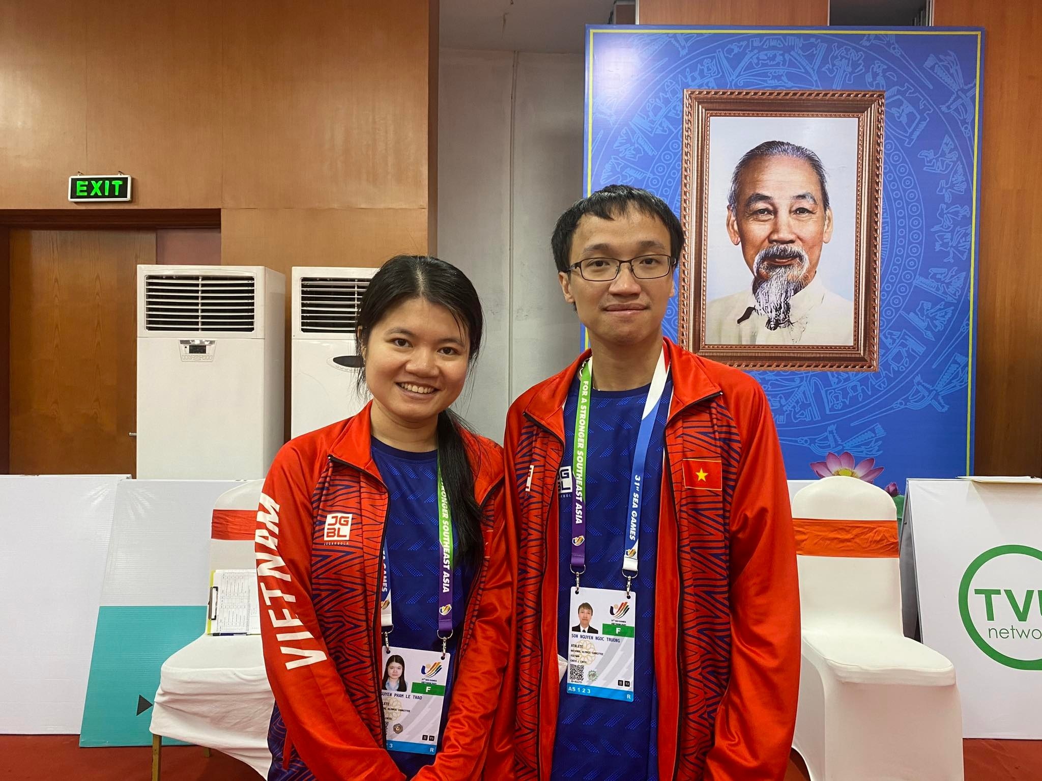 Vo chong Truong Son gianh HCV Dai hoi The thao Toan quoc hinh anh