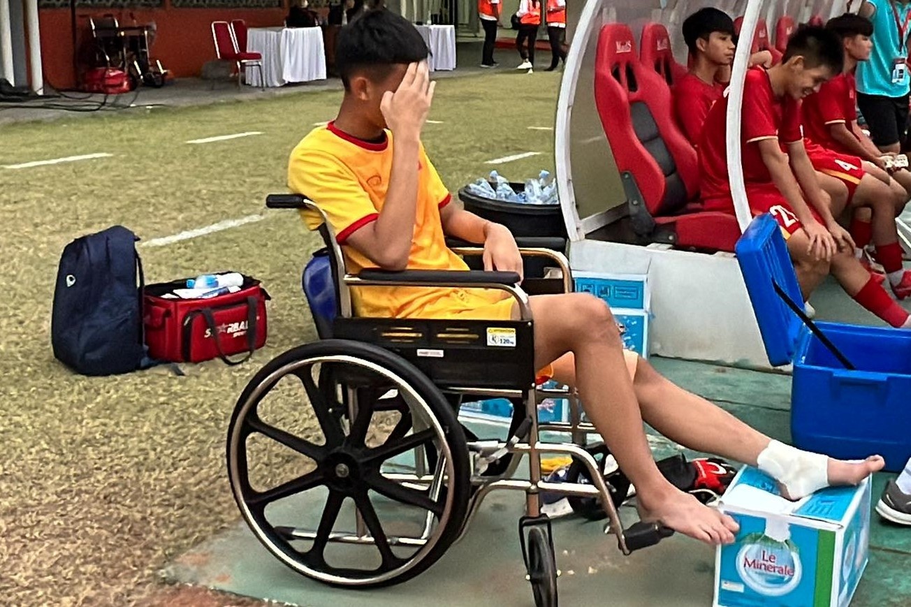 Thu mon U16 Viet Nam ngoi xe lan sau tran gap Thai Lan hinh anh