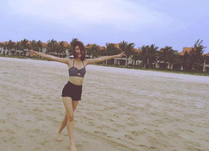 Dù khoác lên mình bộ bikini