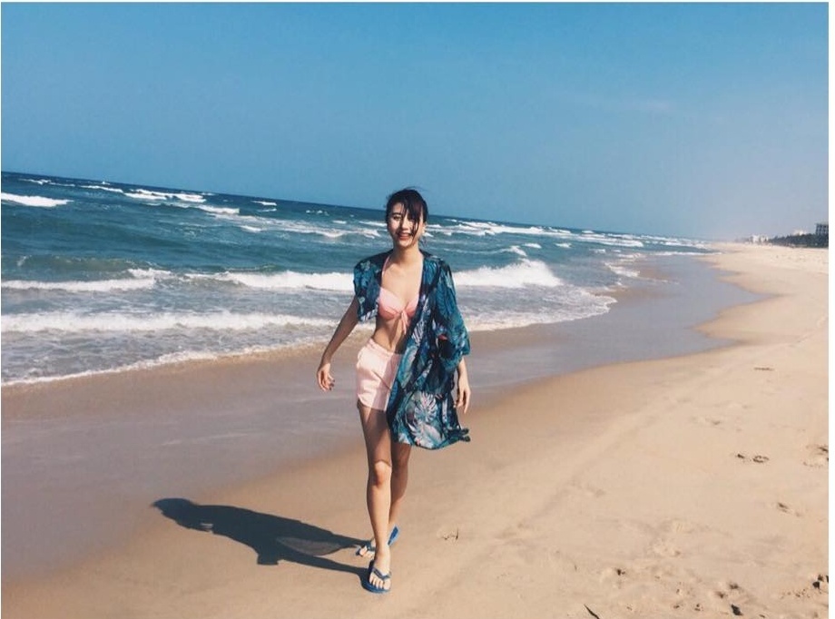 Sau những ngày tháng bận rộn với công việc, kỳ lễ 30/4 năm nay là thời gian Quỳnh Anh shyn nghỉ ngơi, tận hưởng những giây phút bên cạnh gia đình của mình.