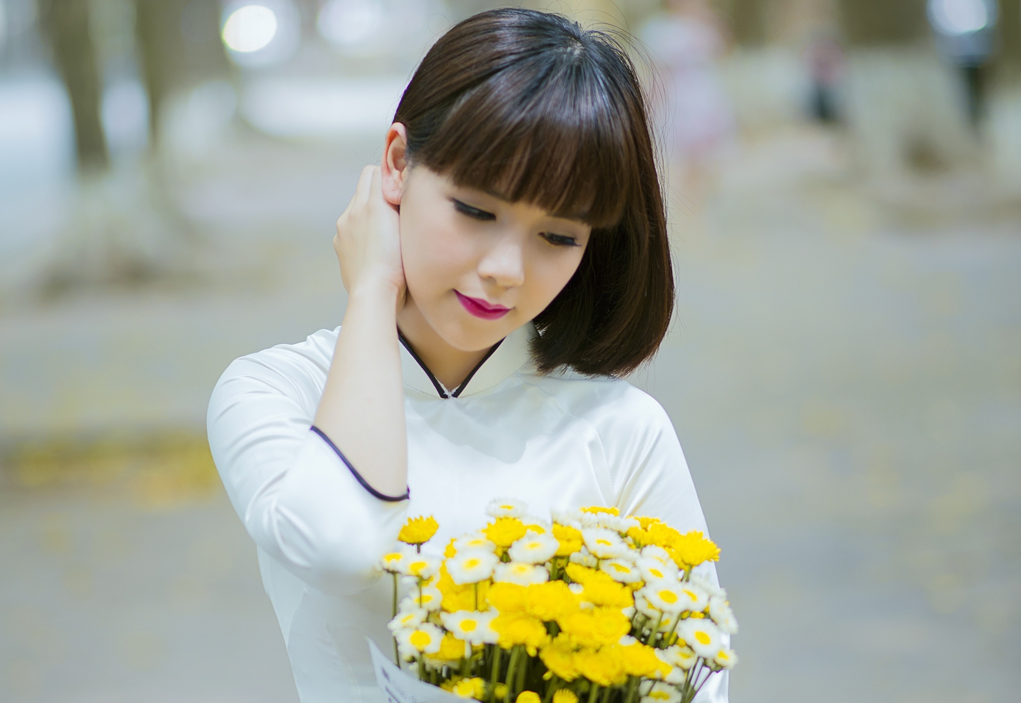 Ba me U30 gay chu y vi tre nhu thieu nu 18 hinh anh