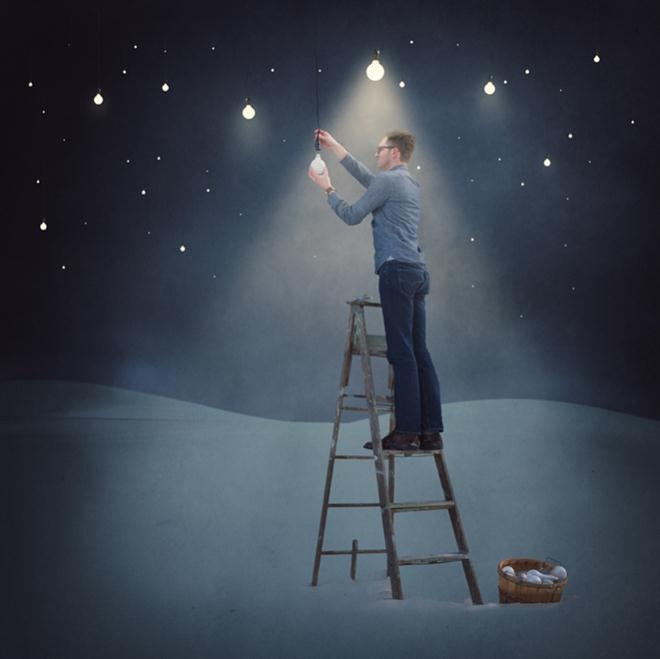 Sự bí ẩn là thứ truyền cảm hứng cho anh.