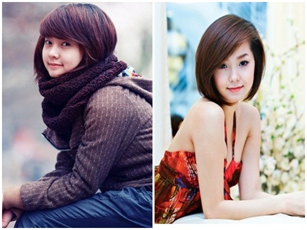 Bản sao của Minh Hằng là một 8X có tên Trần Huyền Trang từng tốt nghiệp trường ĐH Mỹ thuật công nghiệp Hà Nội.     