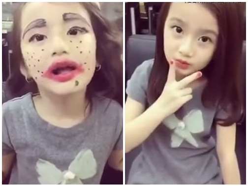 Clip be gai 'vit hoa thien nga' hut gan 200.000 luot xem hinh anh