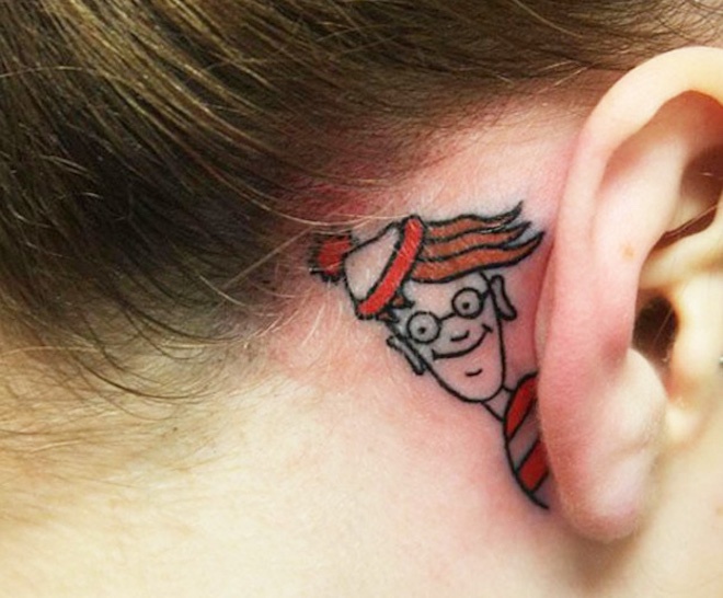 Nhung hinh xam ben tai doc dao cua gioi tre hinh anh