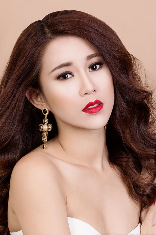 Ngọc Thảo cũng là hot girl sở hữu bờ môi cong quyến rũ 