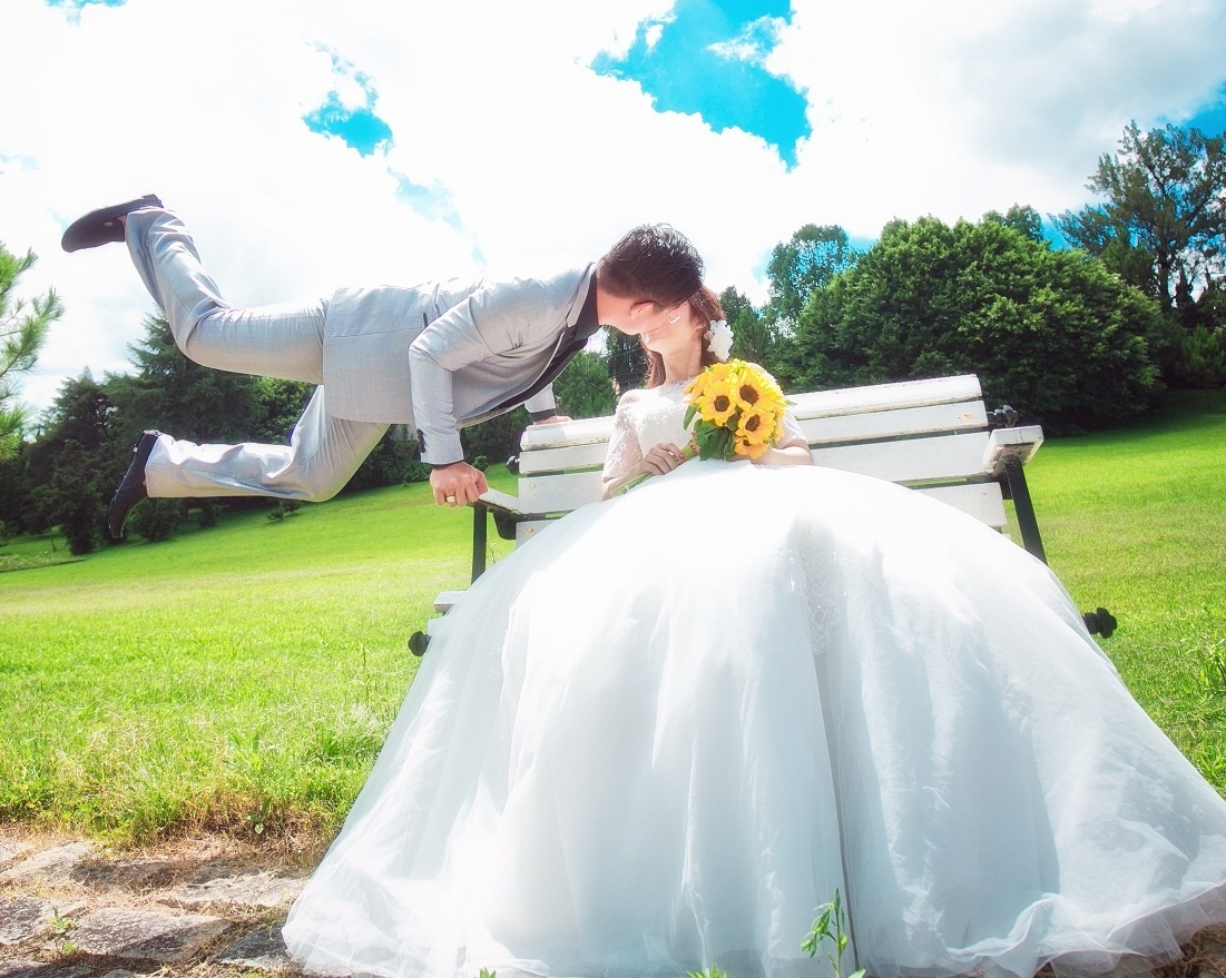 Anh cuoi theo phong cach Han Quoc cua cap doi 9X hinh anh