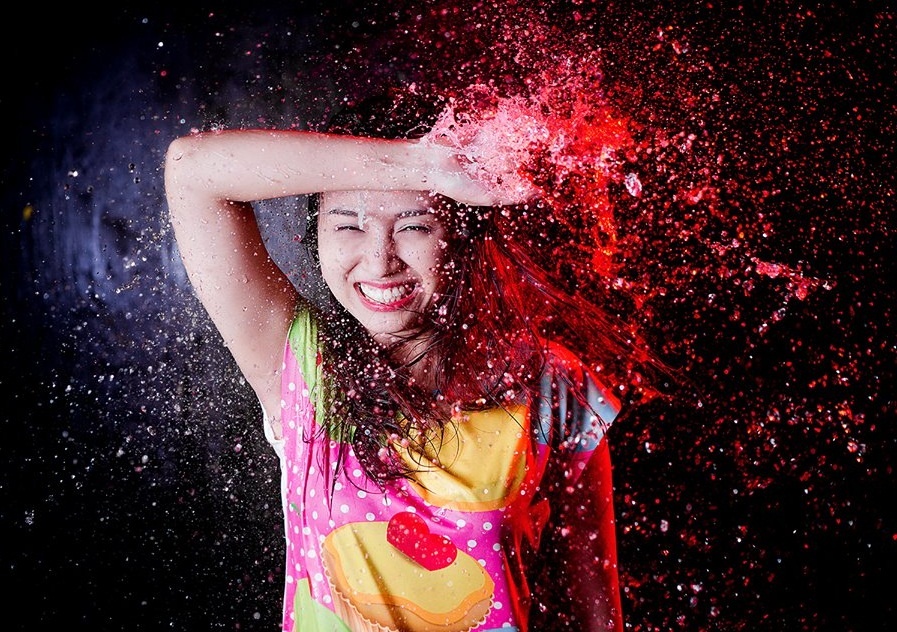Trao luu 'chup anh voi bong nuoc' cua gioi tre Sai thanh hinh anh