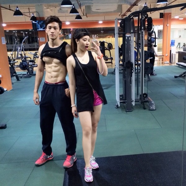 Đức Tuấn và Giáng Ly đều sở hữu thân hình đáng mơ ước. Ảnh: NVCC.