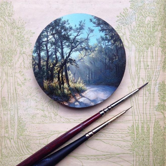 Một trong những nơi mà tác giả yêu thích nhất thế giới, con đường xe đạp gần nơi cô và gia đình từng sống nhiều năm.