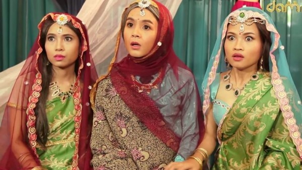 Clip quy tụ rất nhiều gương mặt nổi bật của nhóm hài DAMtv. Ảnh: NVCC.