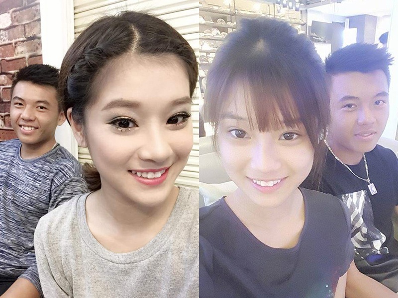 Hoang Yen Chibi khoe anh chup cung tay vot Ly Hoang Nam hinh anh