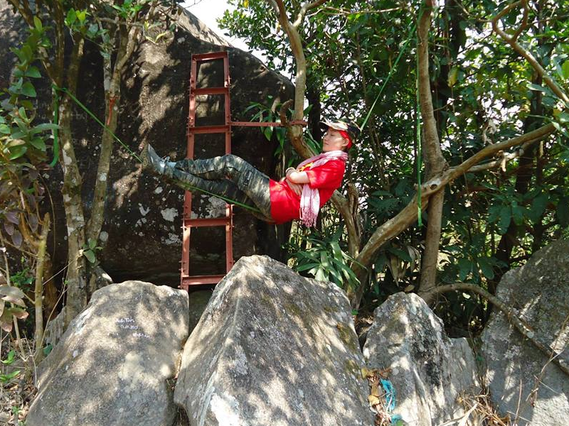 'Tieu long nu Viet' chia se bi quyet ngu tren day hinh anh
