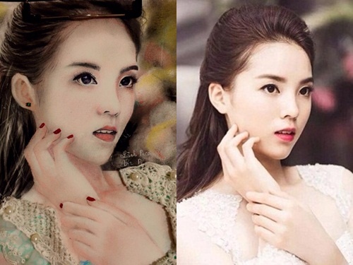 9X ve tranh truyen than hoa hau Ky Duyen song dong nhu that hinh anh