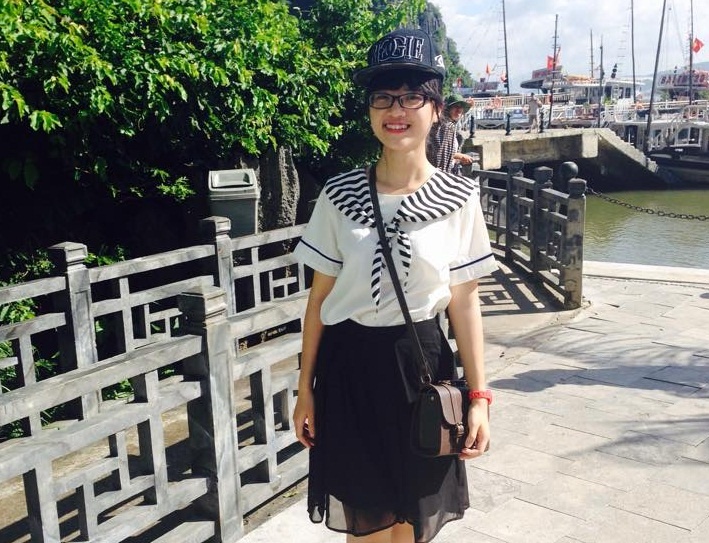 Thu khoa kep vay tien me di doc nuoc Duc mot minh hinh anh