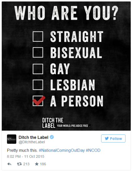 Thẳng? Song tính? Dị tính? Một con người!