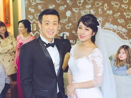 Huyme rang ro trong ngay cuoi cua em gai Trang Lou hinh anh