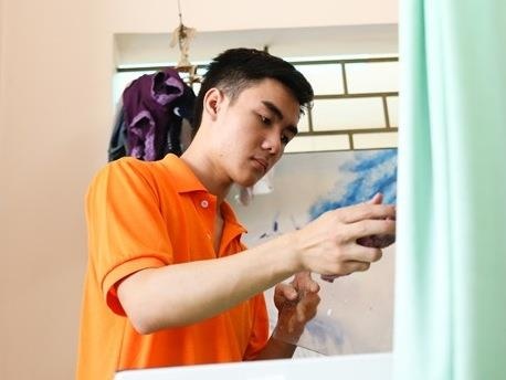 Sinh vien ru nhau don nha thue kiem tien tieu Tet hinh anh