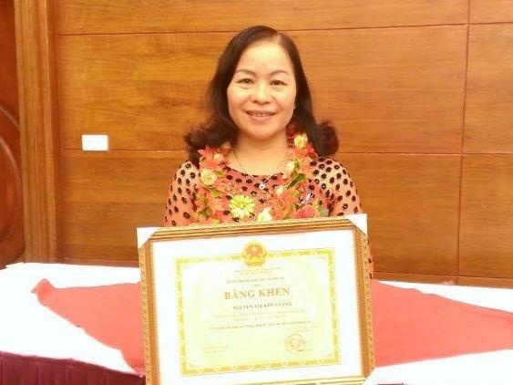 Bo truong diem, co giao tu nguyen ve day hoc sinh khuyet tat hinh anh