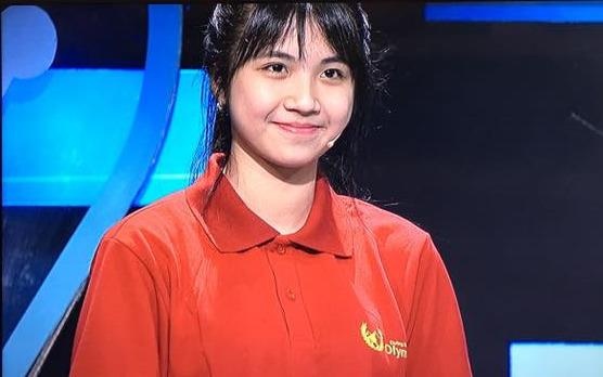 Nu sinh bat ngo noi tieng o truong quay Olympia hinh anh