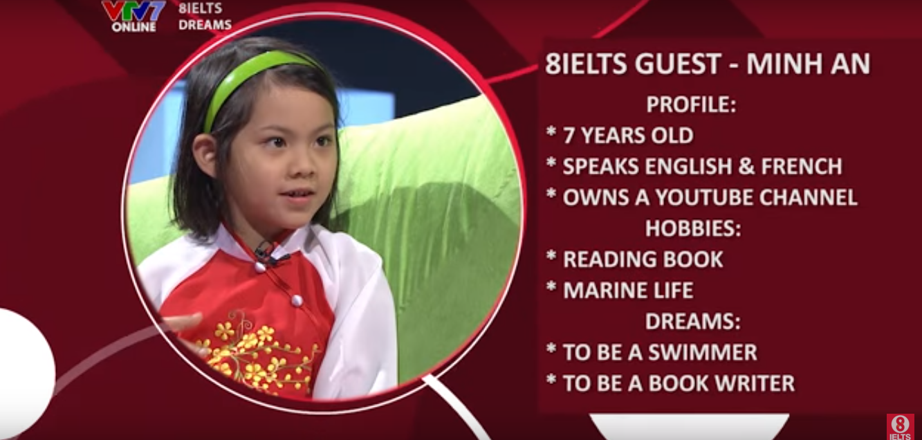 Cô bé 7 tuổi thành thạo hai ngoại ngữ ảnh 1 Co be 7 tuoi thanh thao hai ngoai ngu anh 1