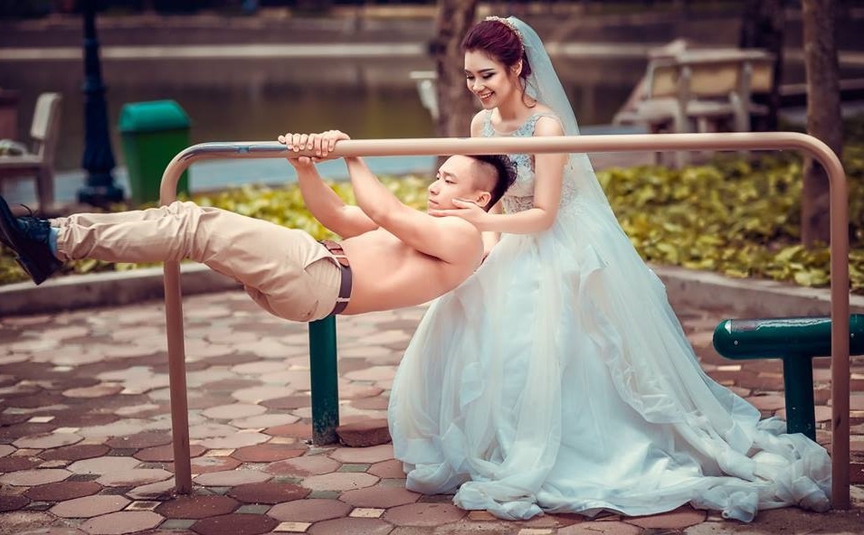 Anh cuoi phong cach duong pho anh 7