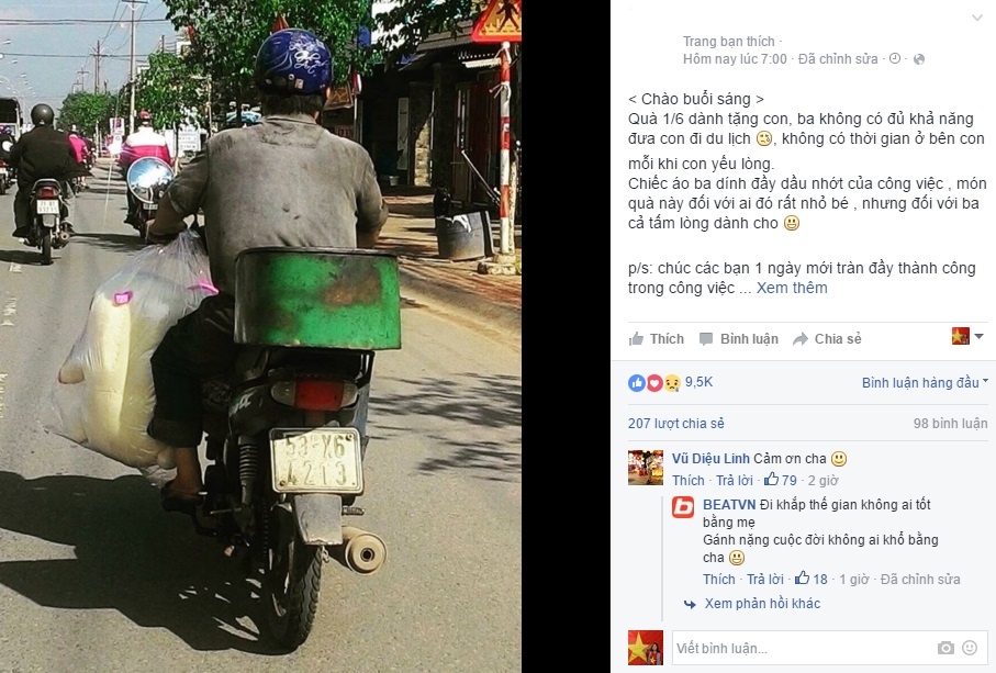 buc anh cam dong ve tinh cha con anh 1