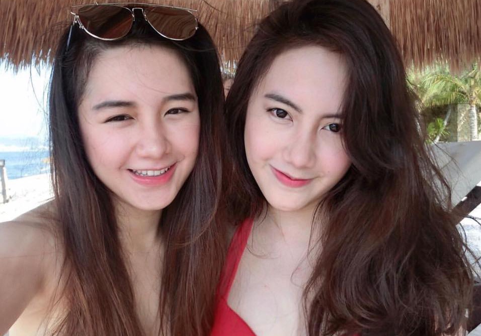 Chi em xinh dep cua gia dinh hot girl Lao goc Viet hinh anh