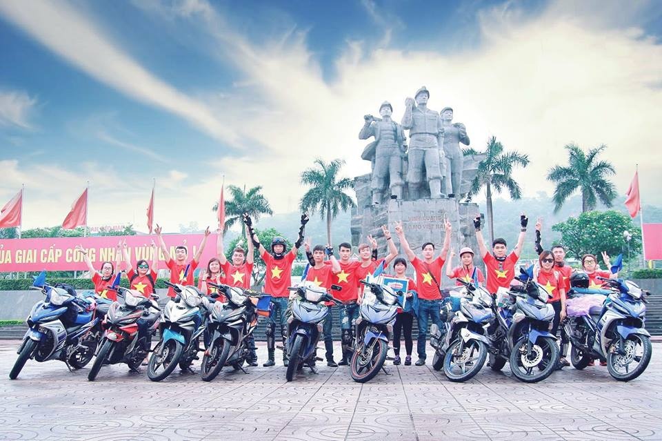 chạy xe ôm gây quỹ từ thiện ảnh 3 chay xe om gay quy tu thien anh 3