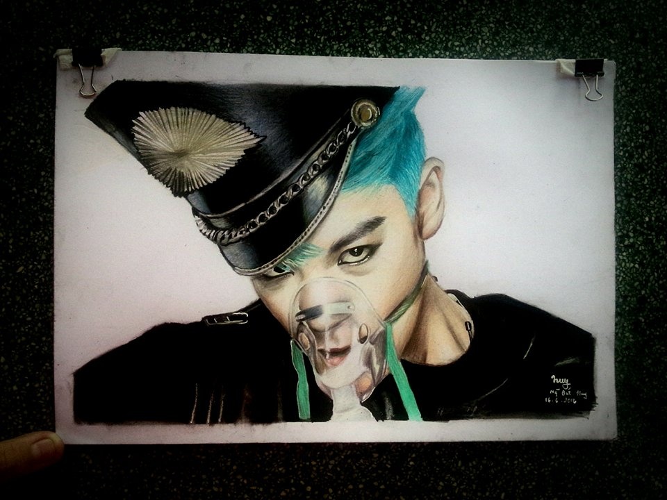 nam sinh ve tranh truyen than anh 6