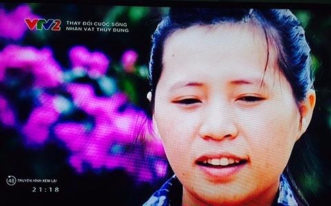 Thuy Dung bi sut moi tu nho hinh anh