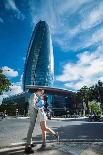 anh cuoi linh My voi co dau Viet anh 6