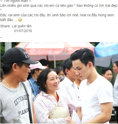 Nam sinh điển trai được dân mạng tìm kiếm ảnh 1 Nam sinh dien trai duoc dan mang tim kiem anh 1