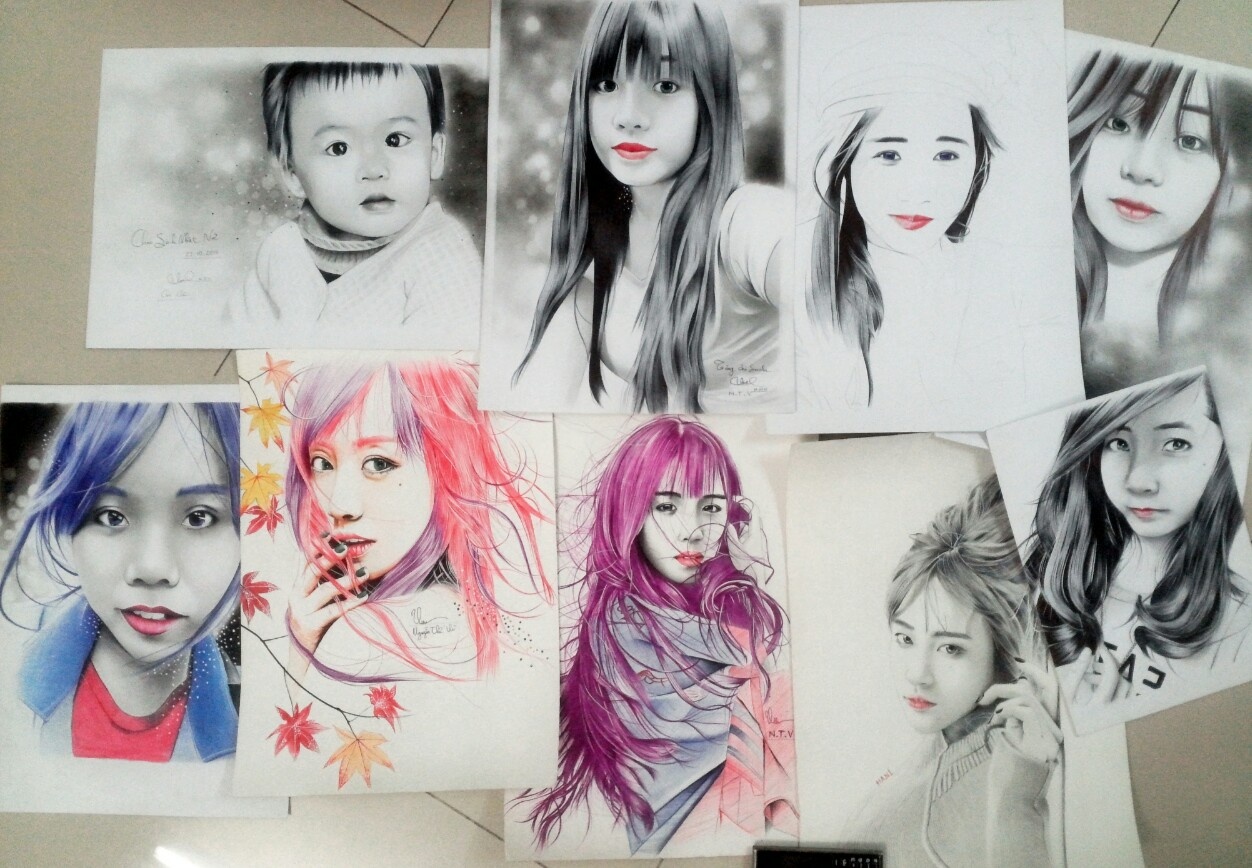 9X ve chan dung bang but bi anh 1