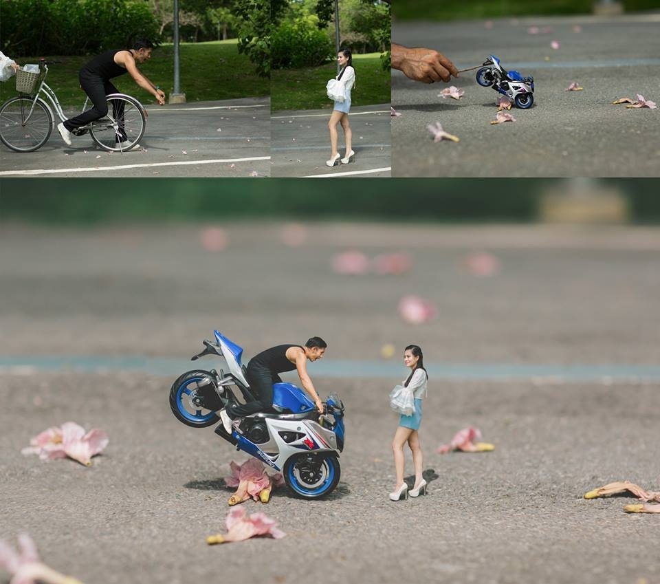 Bộ ảnh cưới thành người tí hon ảnh 10 Bo anh cuoi thanh nguoi ti hon anh 10