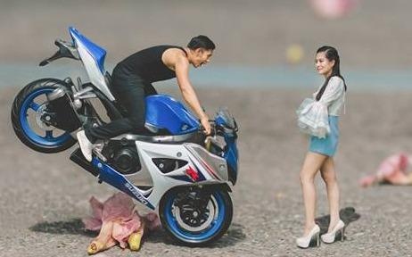 Co dau - chu re bien thanh nguoi ti hon trong anh cuoi hinh anh