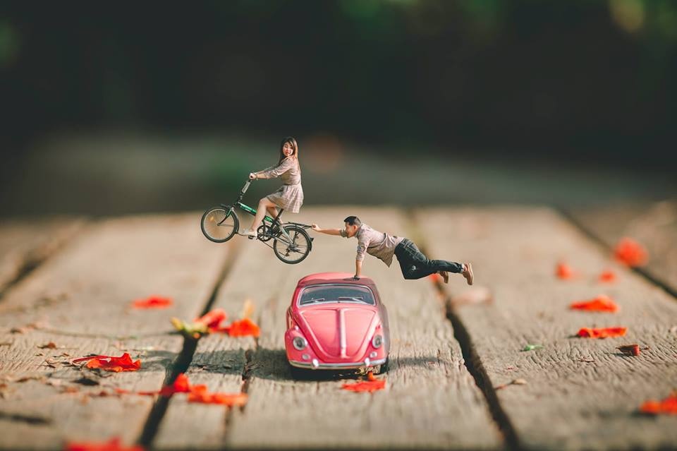 Bộ ảnh cưới thành người tí hon ảnh 7 Bo anh cuoi thanh nguoi ti hon anh 7