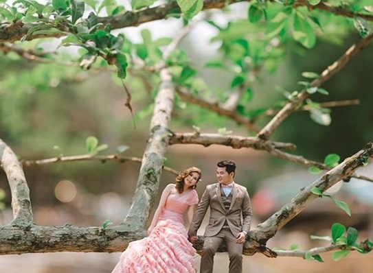 Bộ ảnh cưới thành người tí hon ảnh 5 Bo anh cuoi thanh nguoi ti hon anh 5