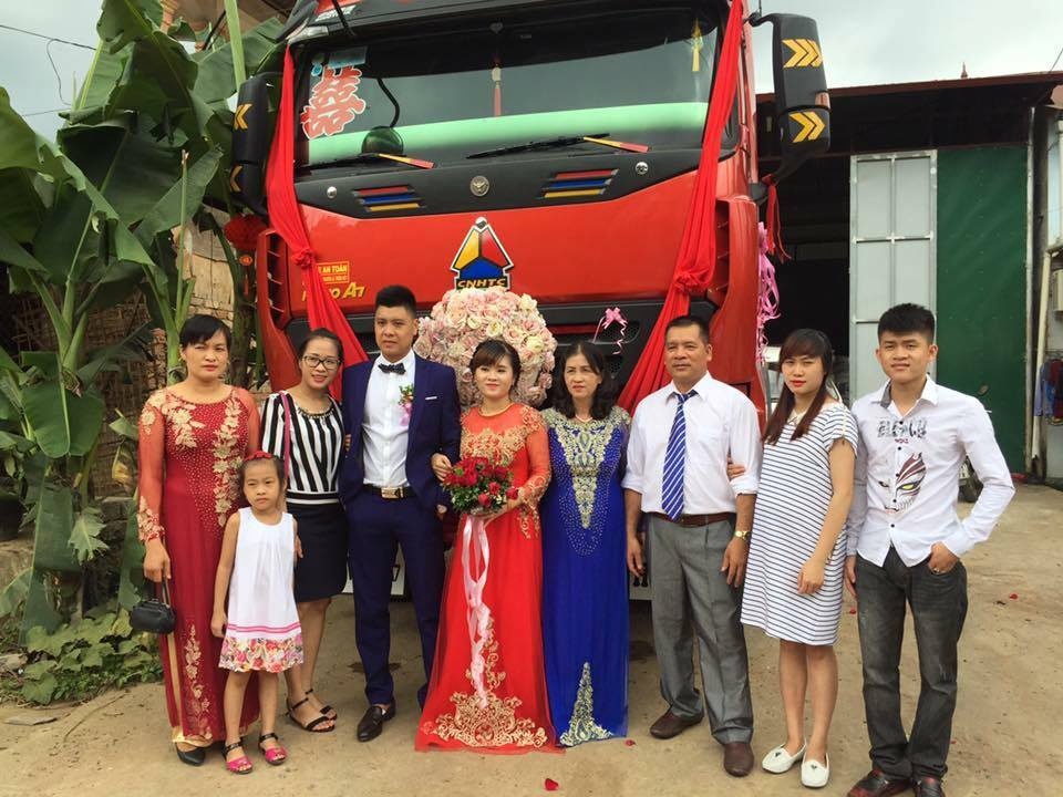 rước dâu xe đầu kéo tại Cao Bằng ảnh 3 ruoc dau xe dau keo tai Cao Bang anh 3