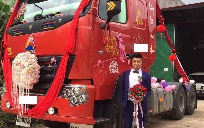 Man ruoc dau bang xe dau keo cua cap 9X Cao Bang hinh anh