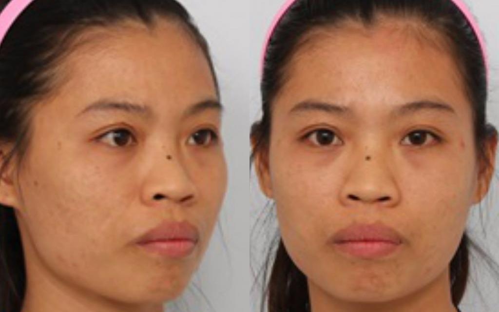 Ha Phuong co guong mat gia truoc tuoi hinh anh