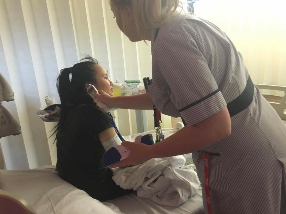 dân mạng giúp đỡ cô gái ung thư ảnh 2 dan mang giup do co gai ung thu anh 2