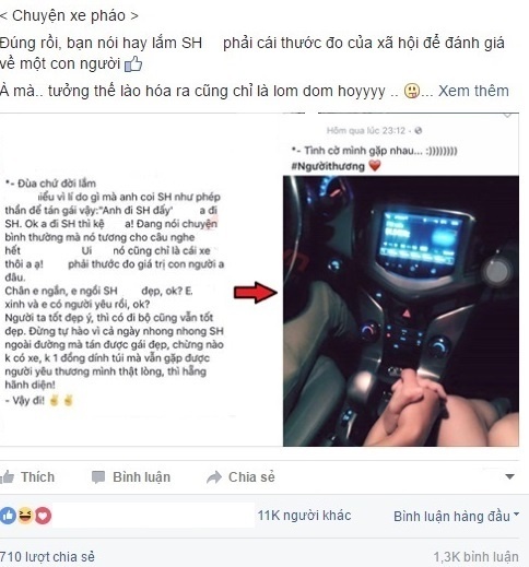 cô gái chê xe SH ảnh 1 co gai che xe SH anh 1