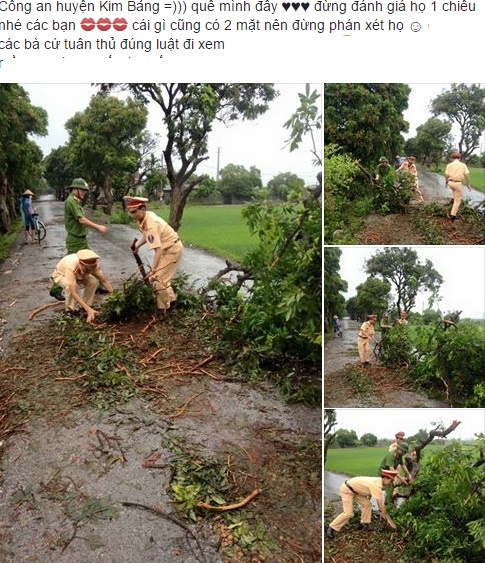 CSGT don cay do sau bao anh 1