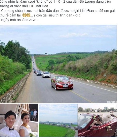 màn rước dâu bằng 40 chiếc xế hộp ảnh 1 man ruoc dau bang 40 chiec xe hop anh 1