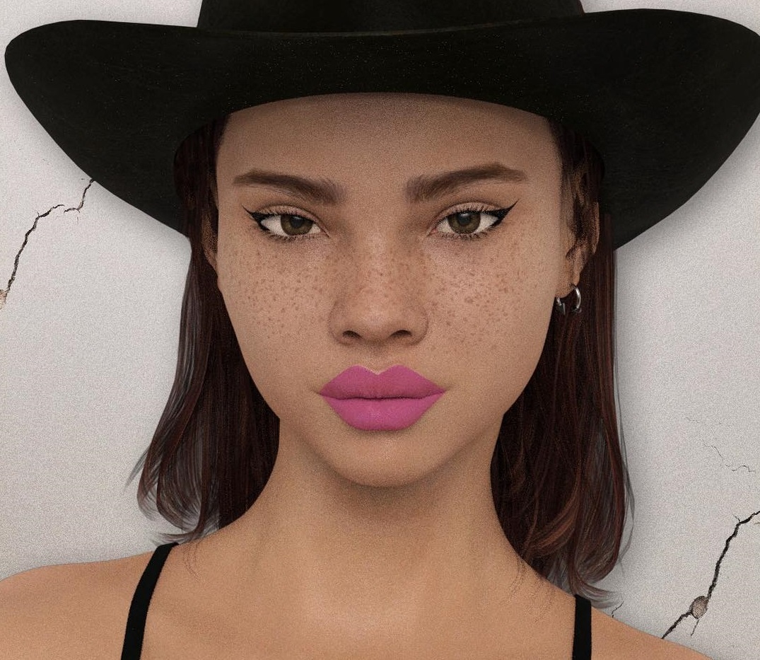 co gai giong hoat hinh anh 6