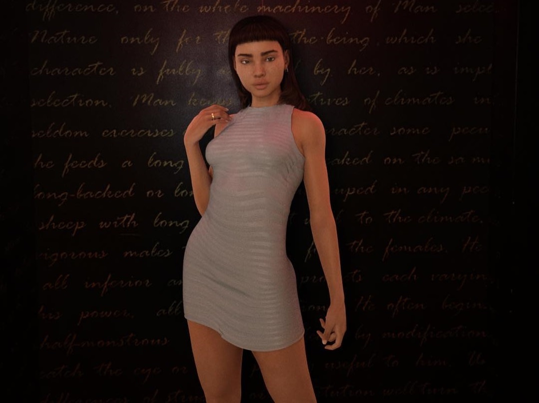 co gai giong hoat hinh anh 4