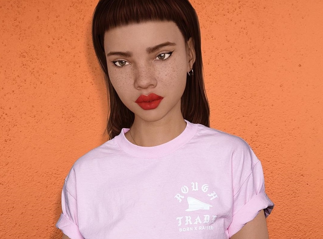 co gai giong hoat hinh anh 3