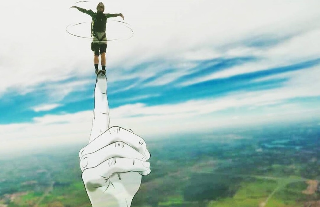 Chàng trai photoshop ảnh nhảy dù ảnh 3 Chang trai photoshop anh nhay du anh 3