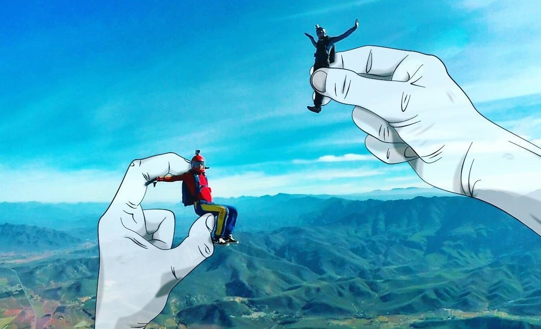 Chàng trai photoshop ảnh nhảy dù ảnh 5 Chang trai photoshop anh nhay du anh 5